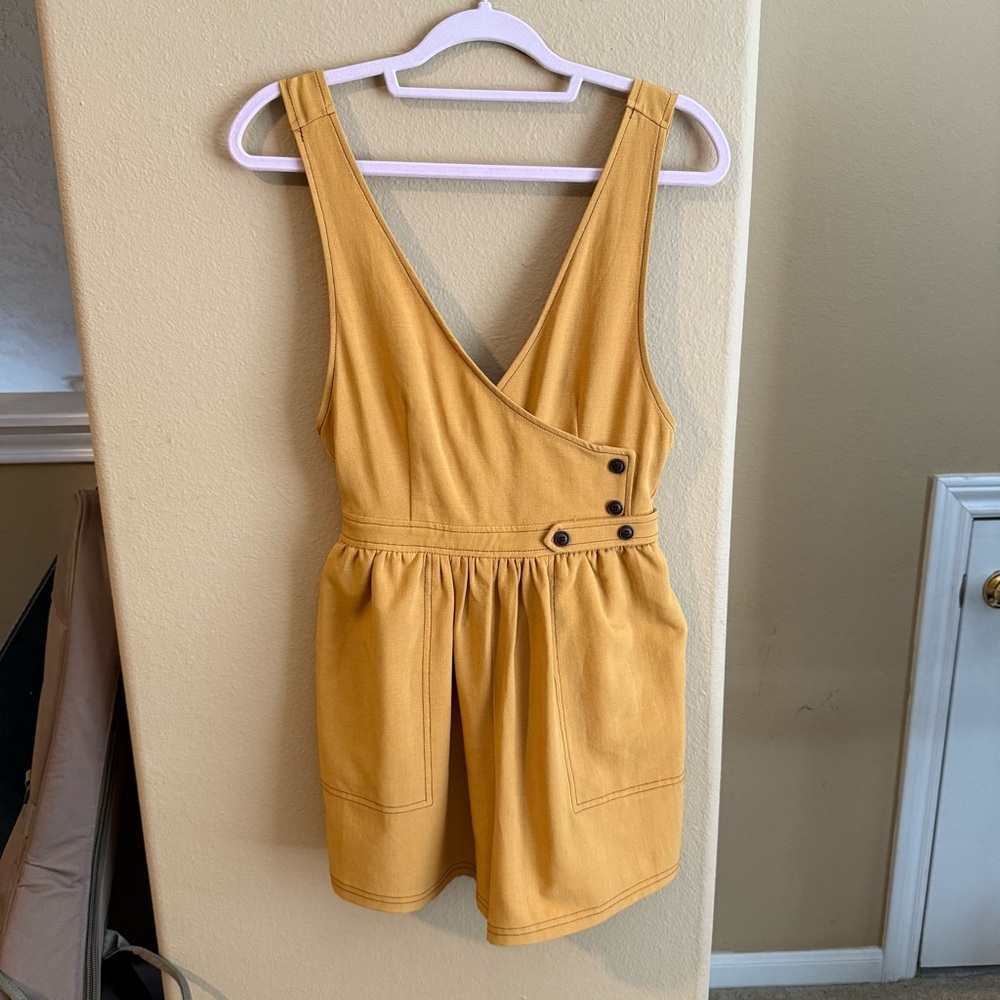 Cozy Casual Mustard Romper